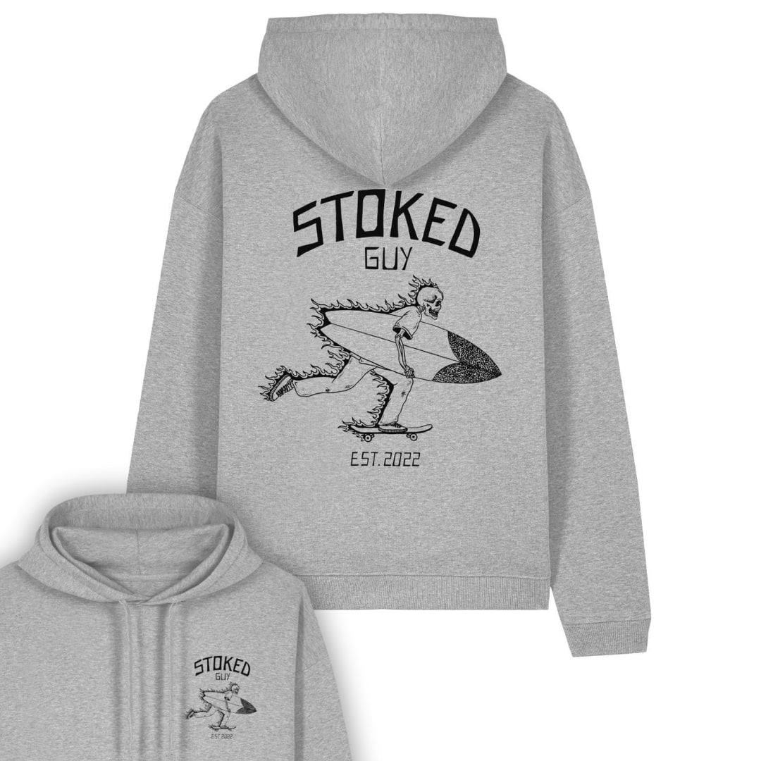 HEATHER GREY "SG ORIGINAL" ORGANIC HOODIE