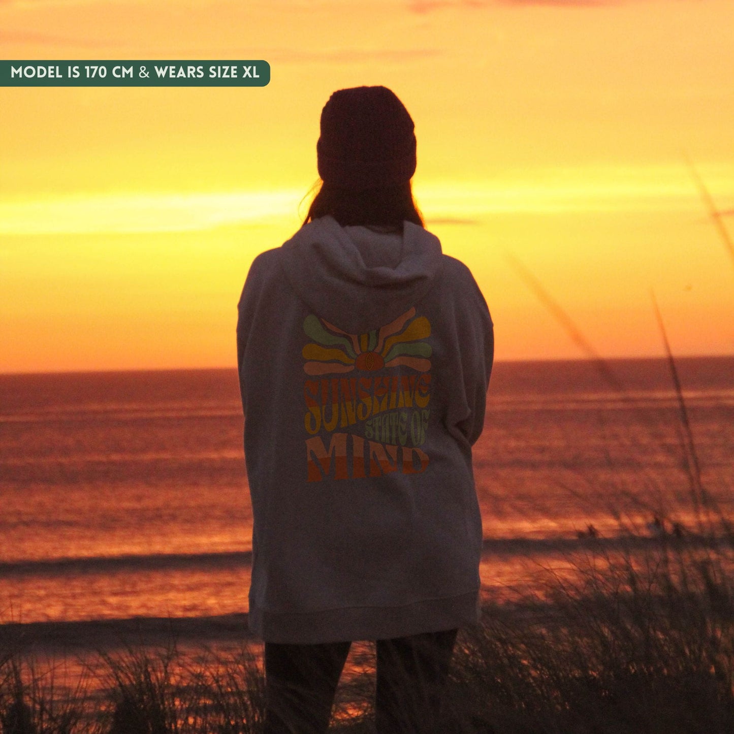 Organic "STATE OF MIND" Hoodie