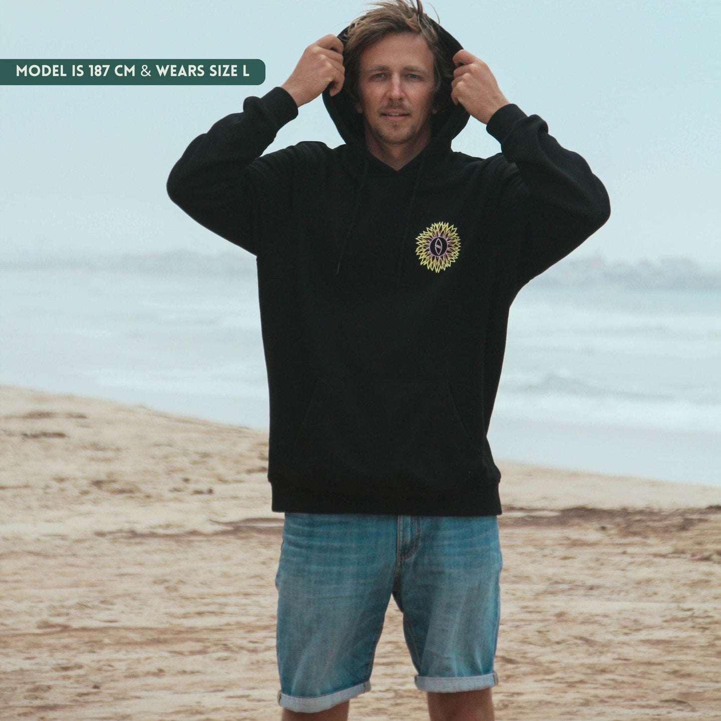 Organic "CONNECTED" Hoodie