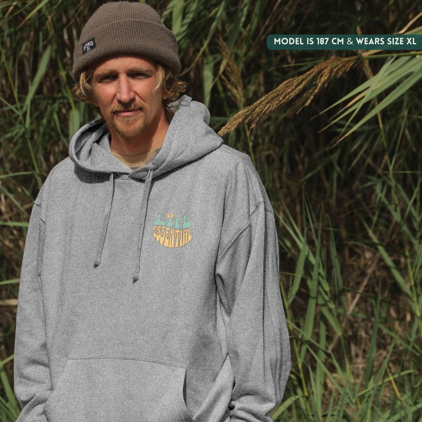 Organic "WAVES & SUNSHINE" Hoodie