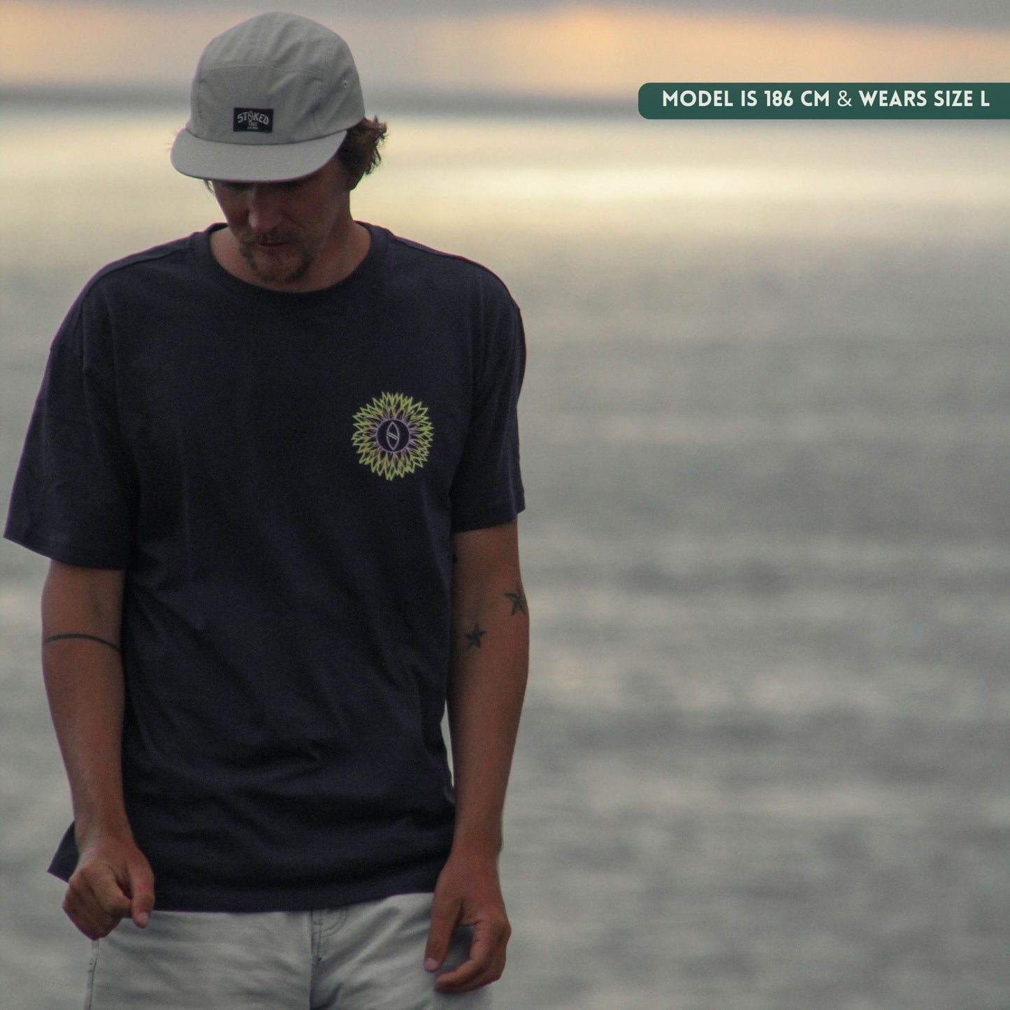 Organic "CONNECTED" Tee