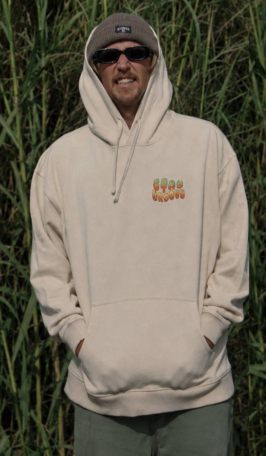 Organic "STAY GROOVY" Hoodie