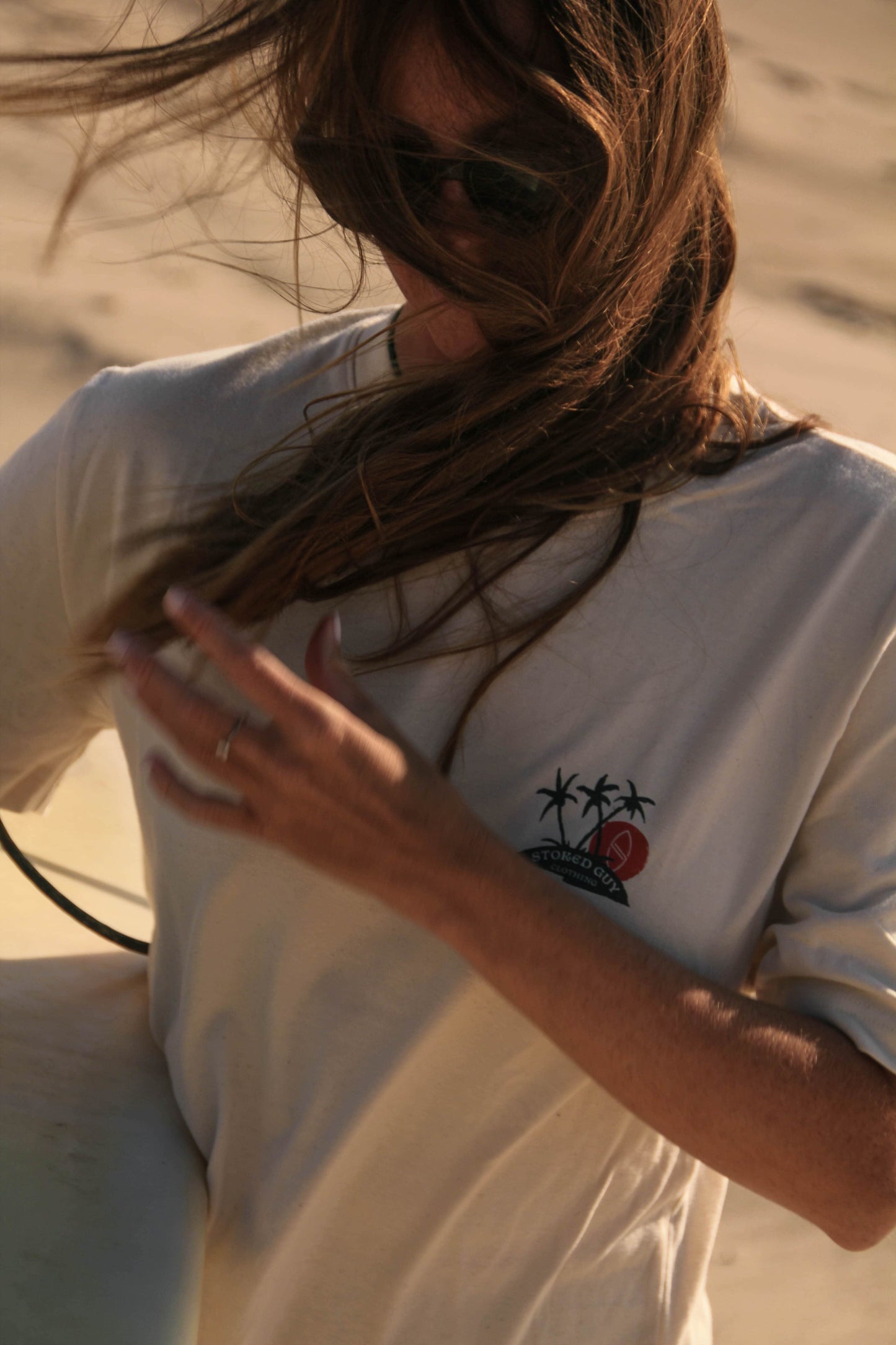 NATURAL RAW "VOYAGE" ORGANIC TEE