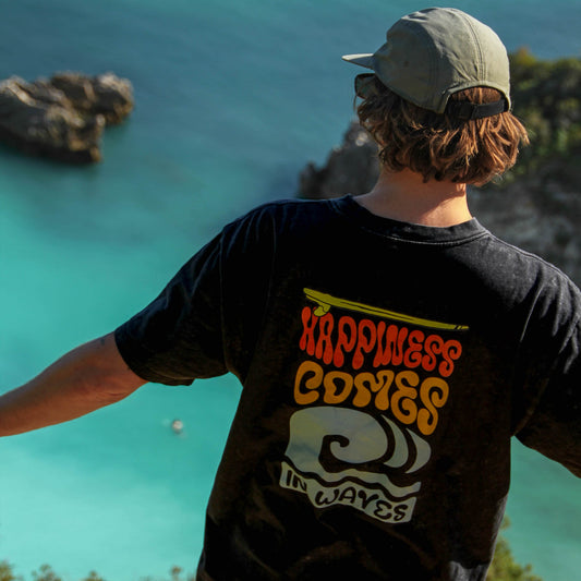 Organic "HAPPINESS" Tee