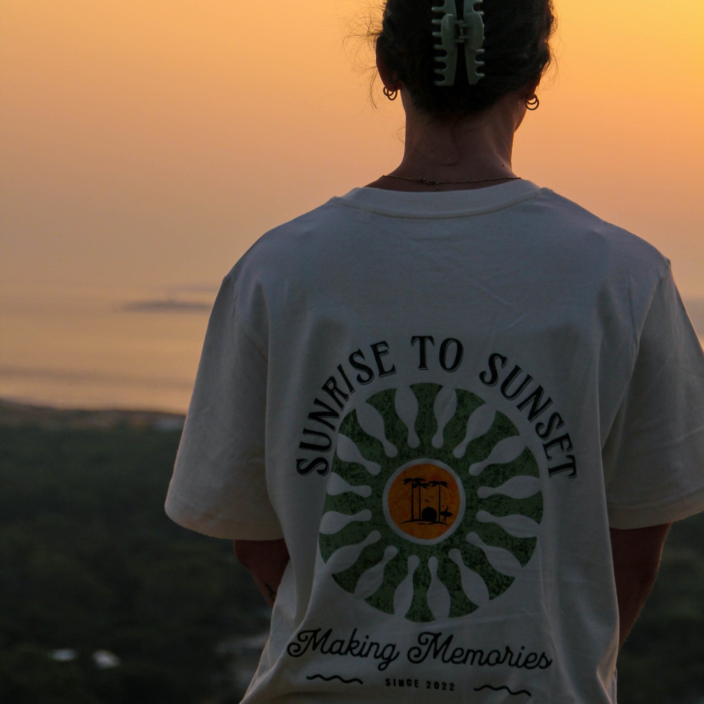 NATURAL RAW "MAKING MEMORIES" ORGANIC TEE