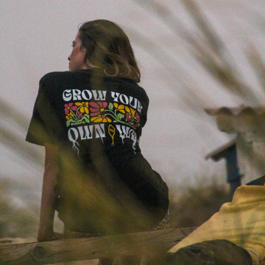 Organic "BY THE WAVES" Tee