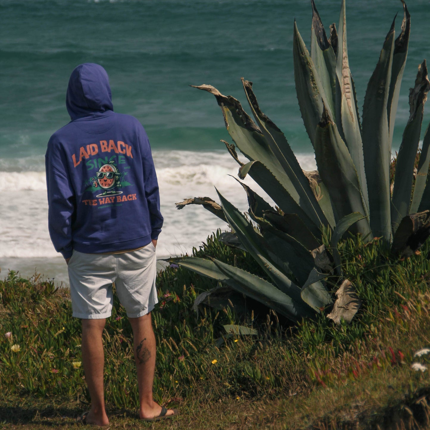 Organic "LAID BACK" Hoodie