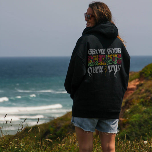 Organic "BY THE WAVES" Hoodie