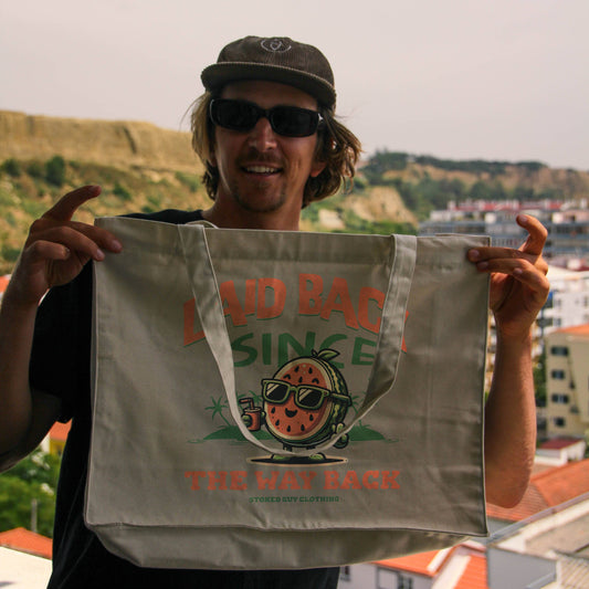 Organic "LAID BACK" Shopping Bag