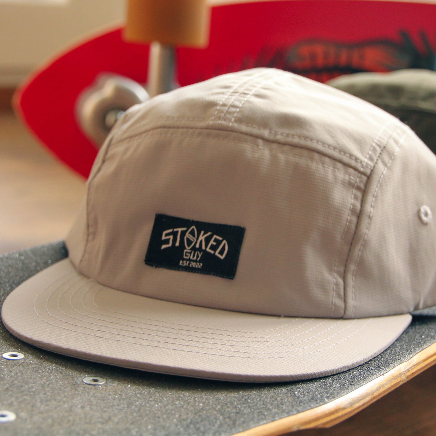 Light Grey "Stoked Guy Original" Cap