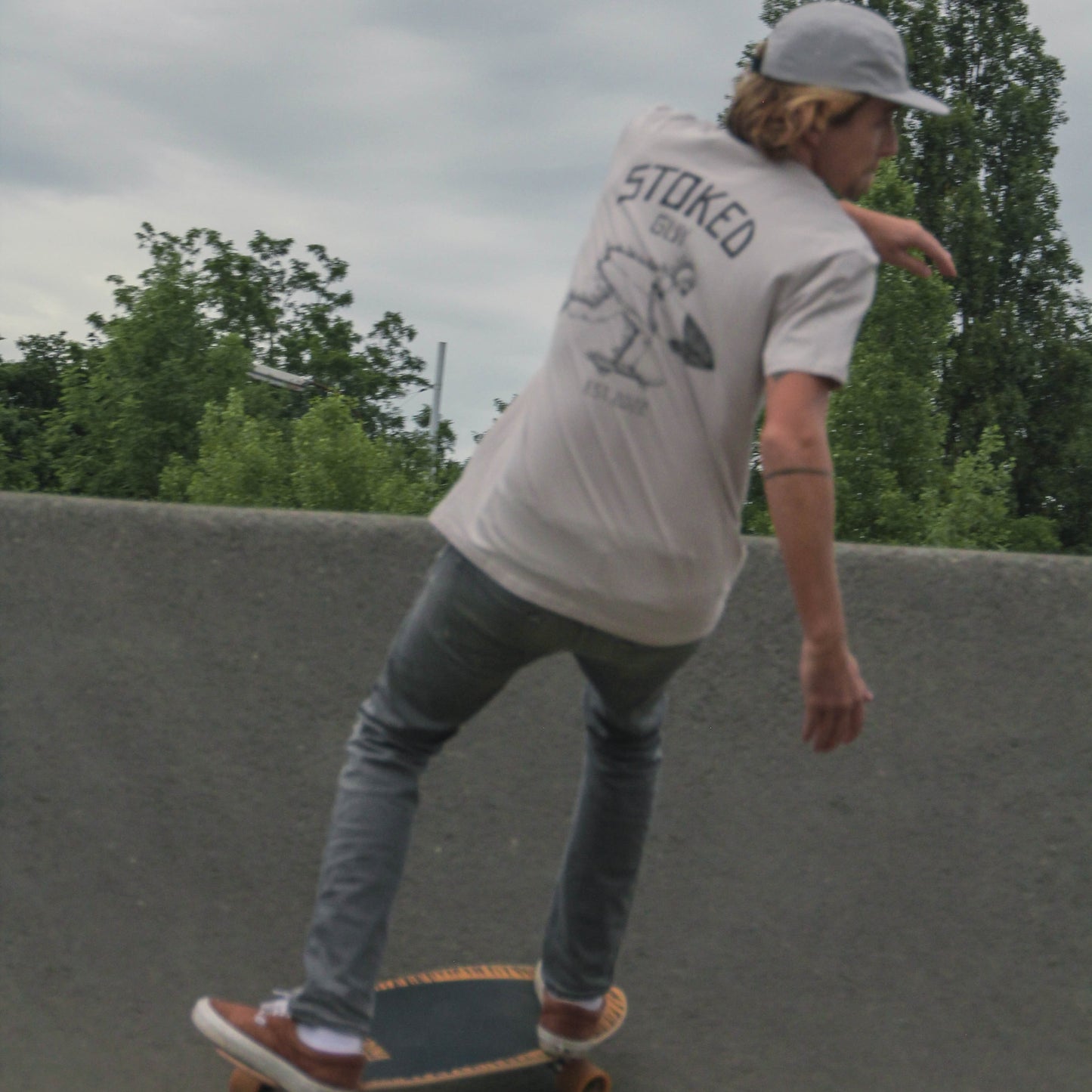 STONE "STOKED GUY ORIGINAL" ORGANIC TEE