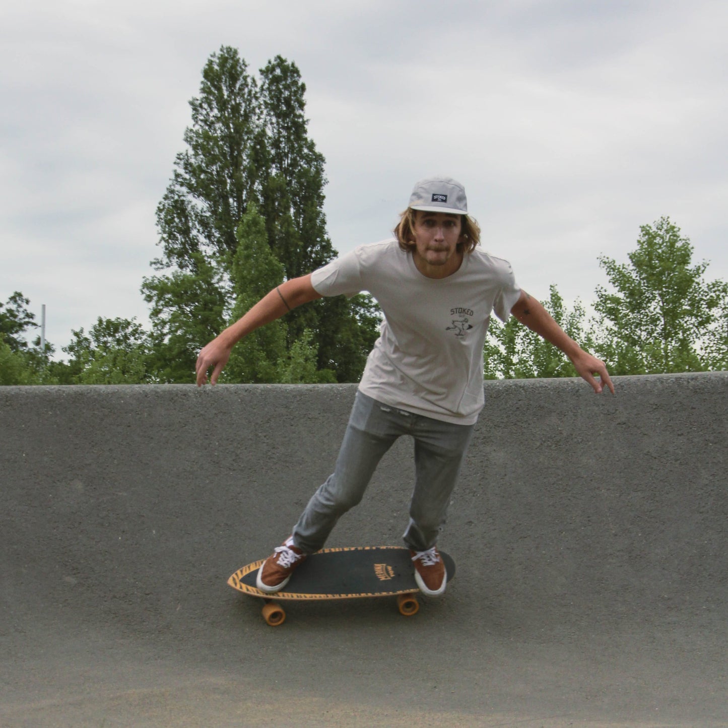 STONE "STOKED GUY ORIGINAL" ORGANIC TEE