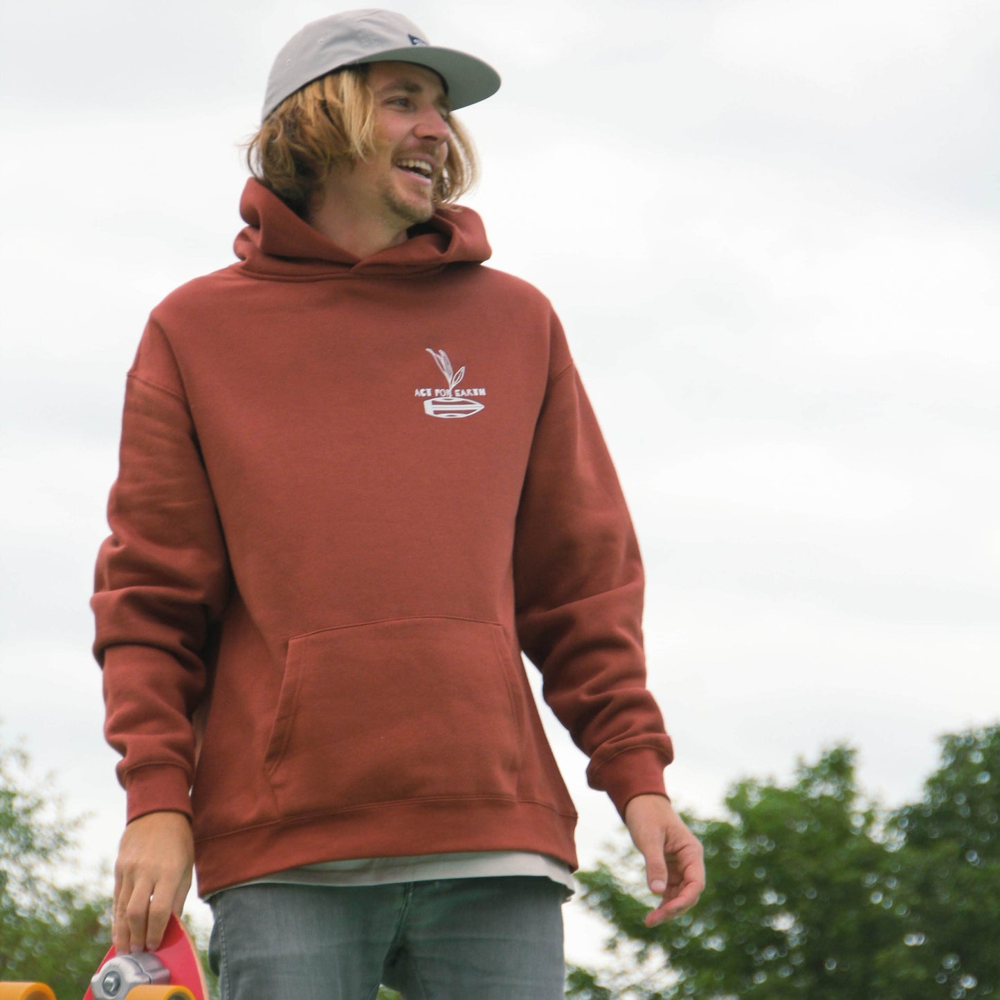 CLAY "ACT FOR EARTH" HOODIE