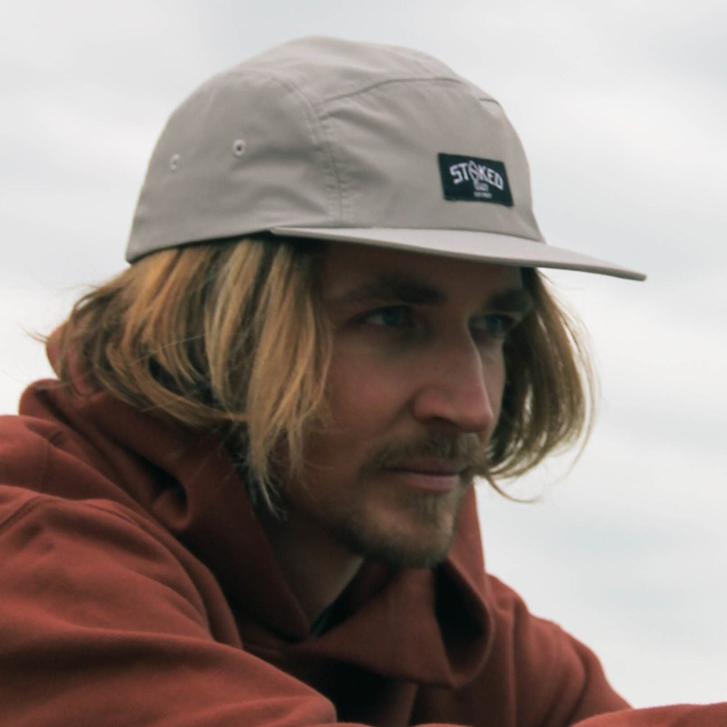 Light Grey "Stoked Guy Original" Cap