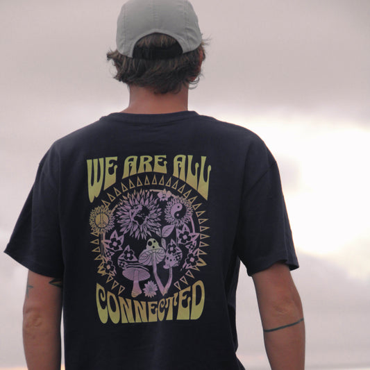 Organic "CONNECTED" Tee