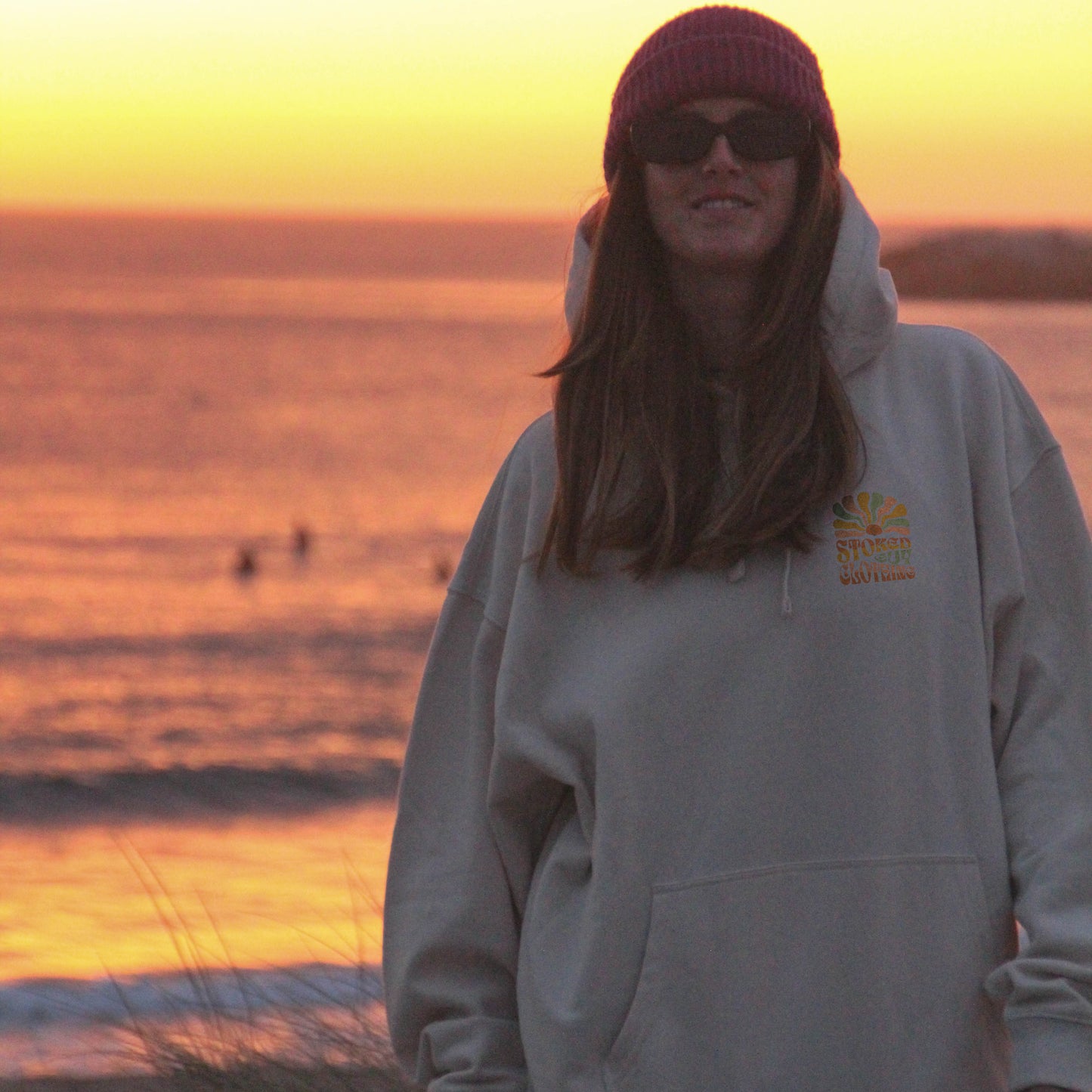 NATURAL RAW "STATE OF MIND" ORGANIC HOODIE
