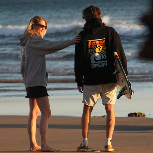 Organic "HAPPINESS" Hoodie