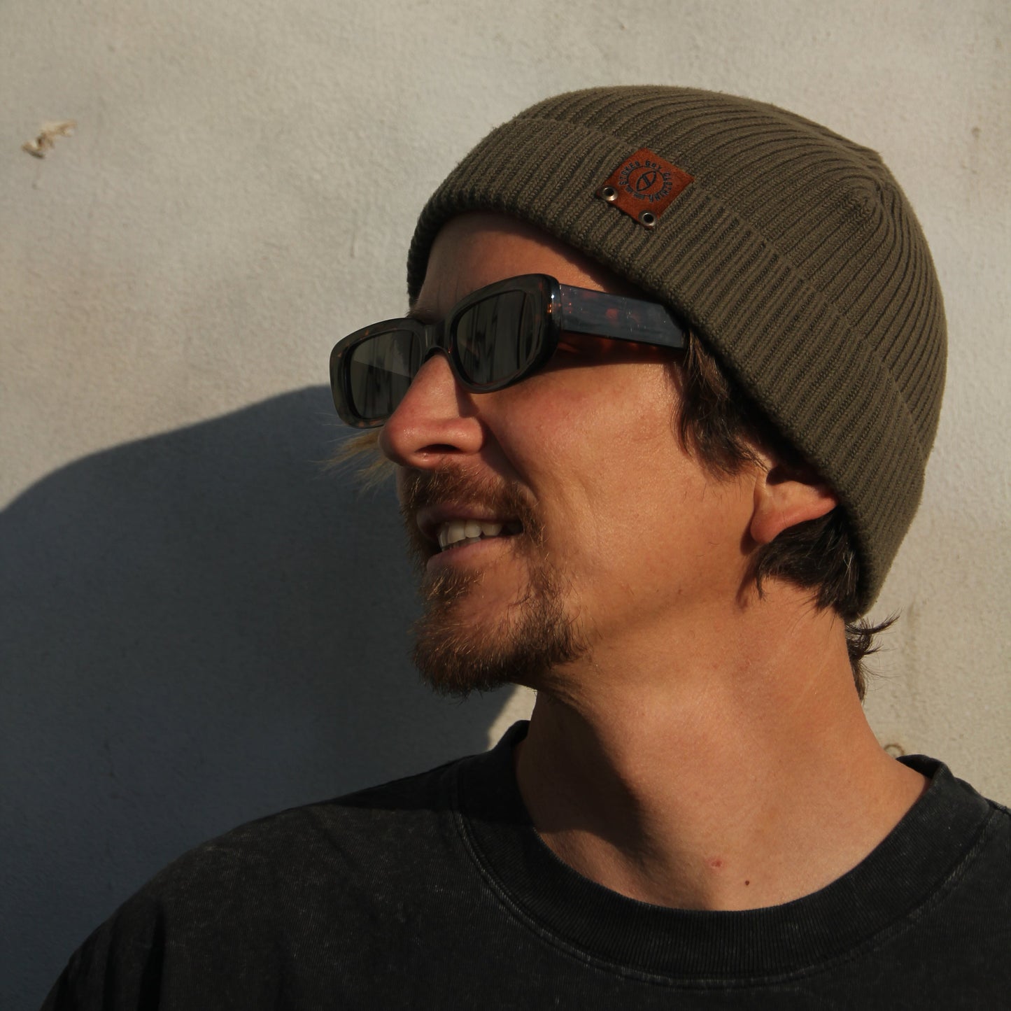 KHAKI ORGANIC BEANIE