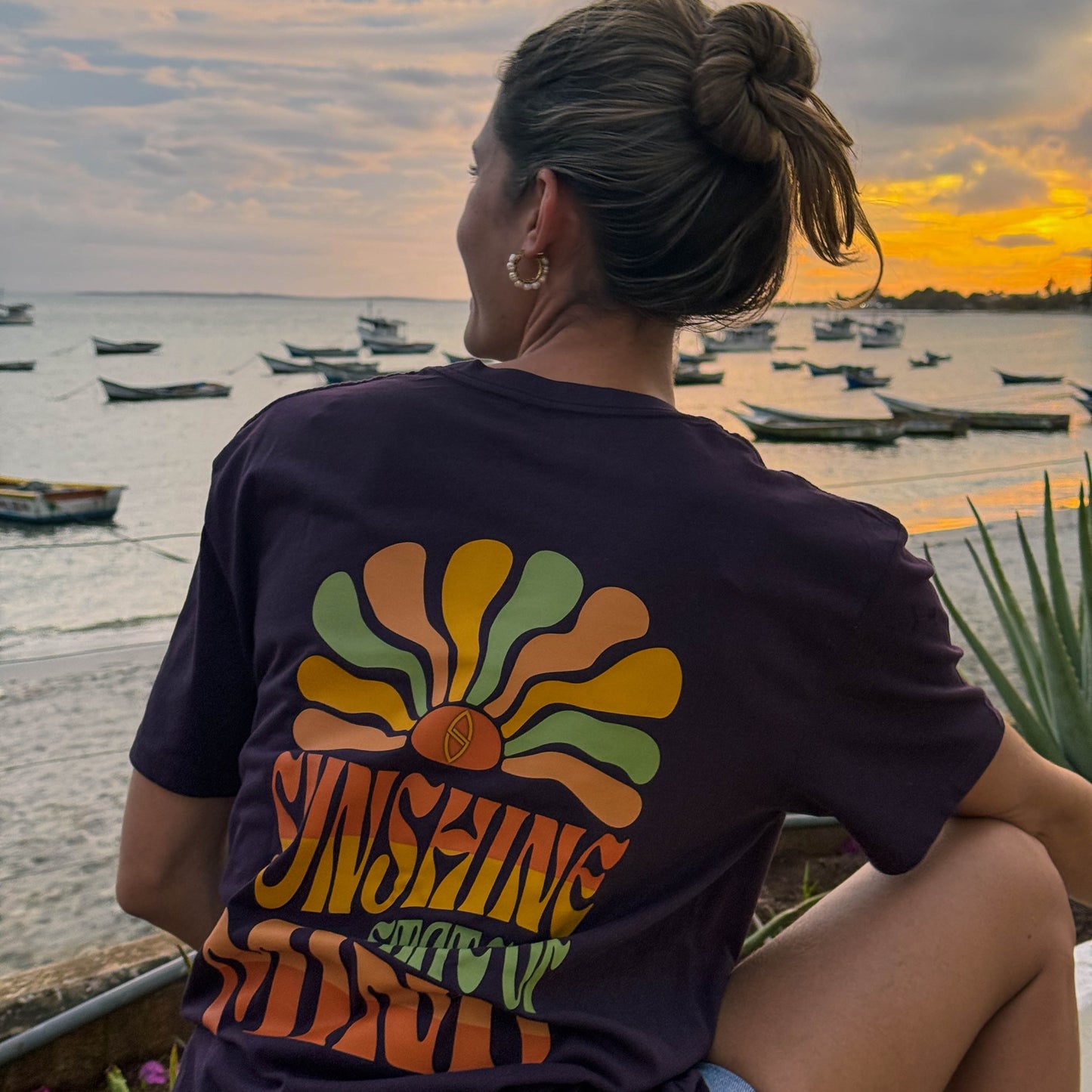PURPLE "STATE OF MIND" TEE