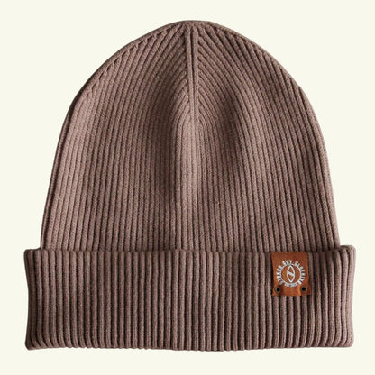 Organic "MOCHA" Slouch Beanie