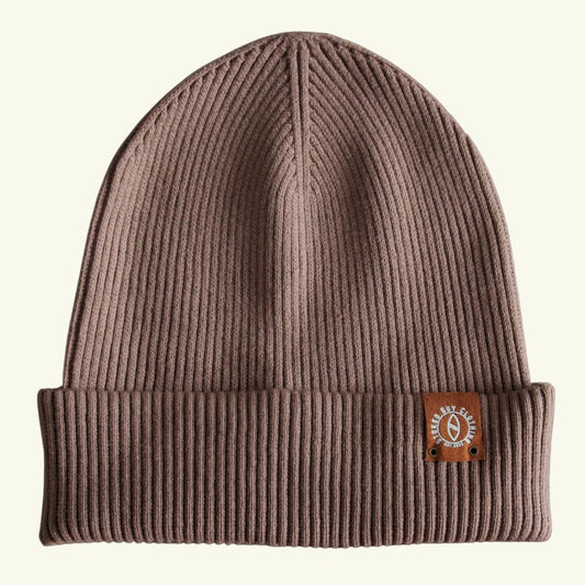 Organic "MOCHA" Slouch Beanie
