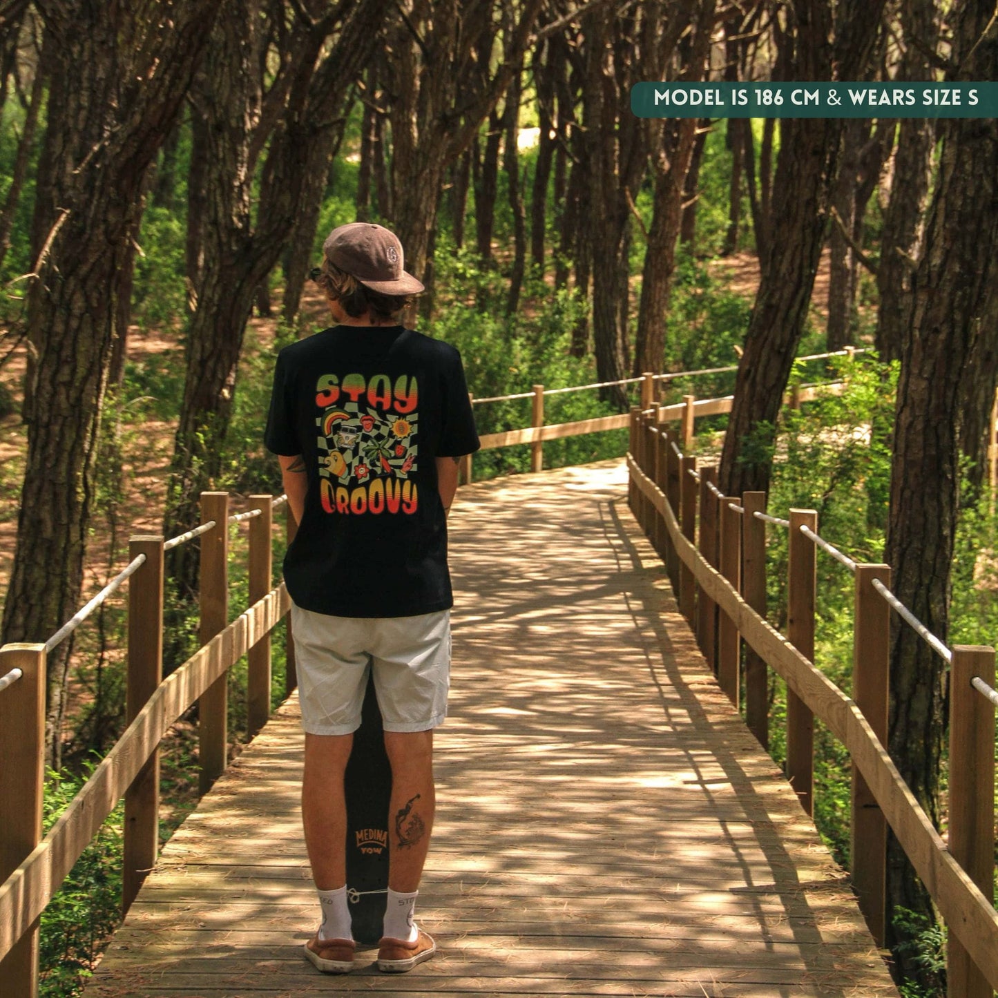 Organic "STAY GROOVY" Tee
