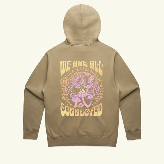 Sand "We Are All Connected" Hoodie