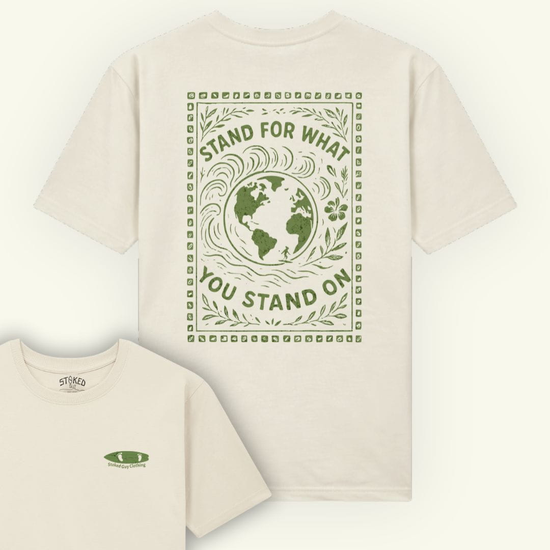 Organic "STAND FOR" Tee