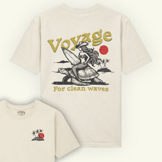 Organic "VOYAGE" Tee