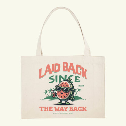 Organic "LAID BACK" Shopping Bag