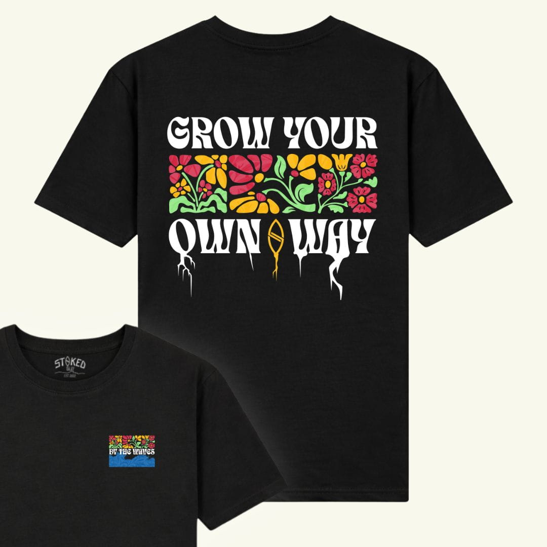 Organic "BY THE WAVES" Tee