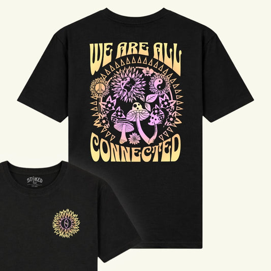 Organic "CONNECTED" Tee