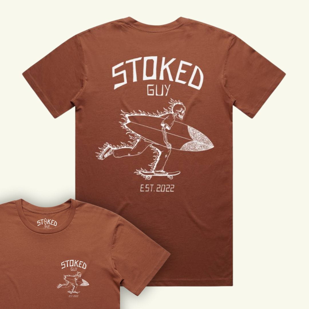 CLAY "STOKED GUY ORIGINAL" TEE