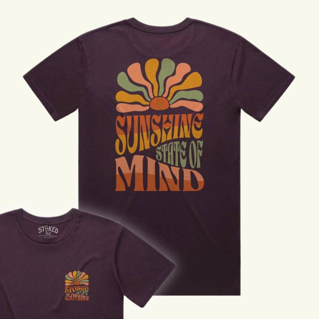 PURPLE "STATE OF MIND" TEE