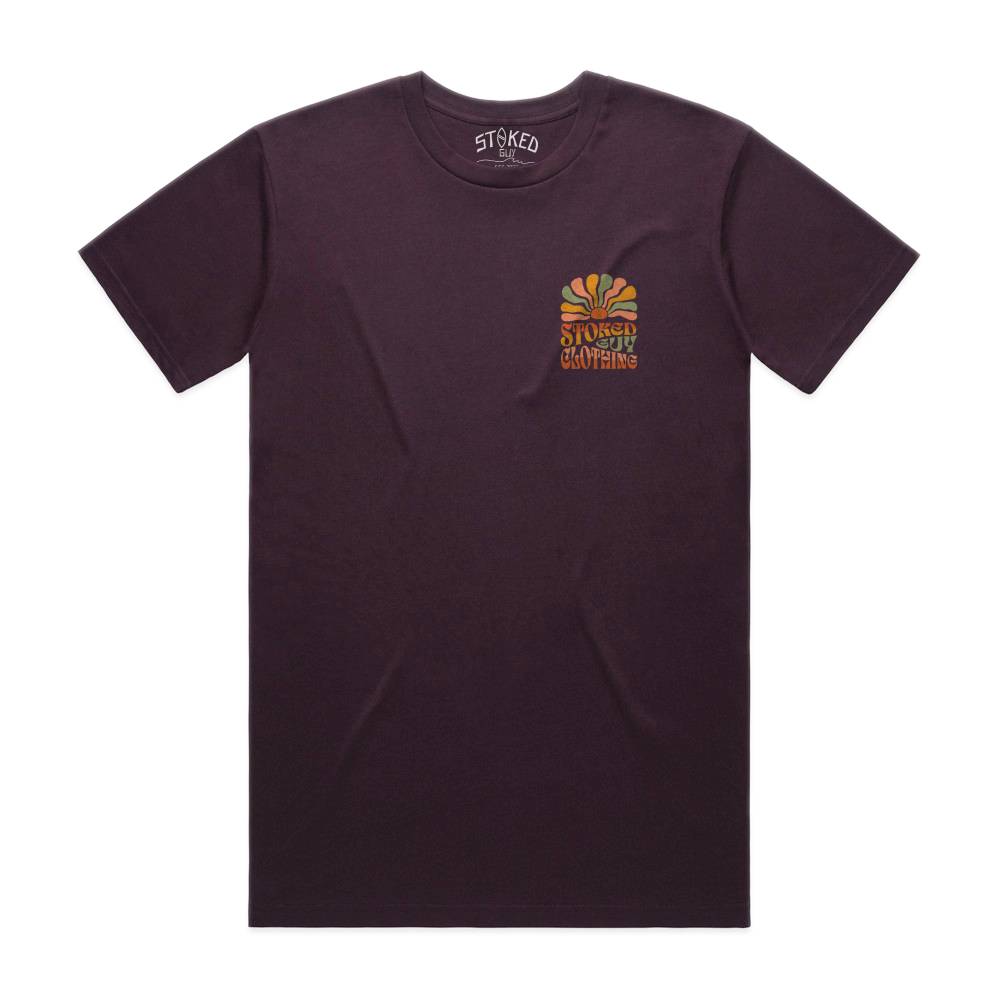 Purple "State Of Mind" Tee