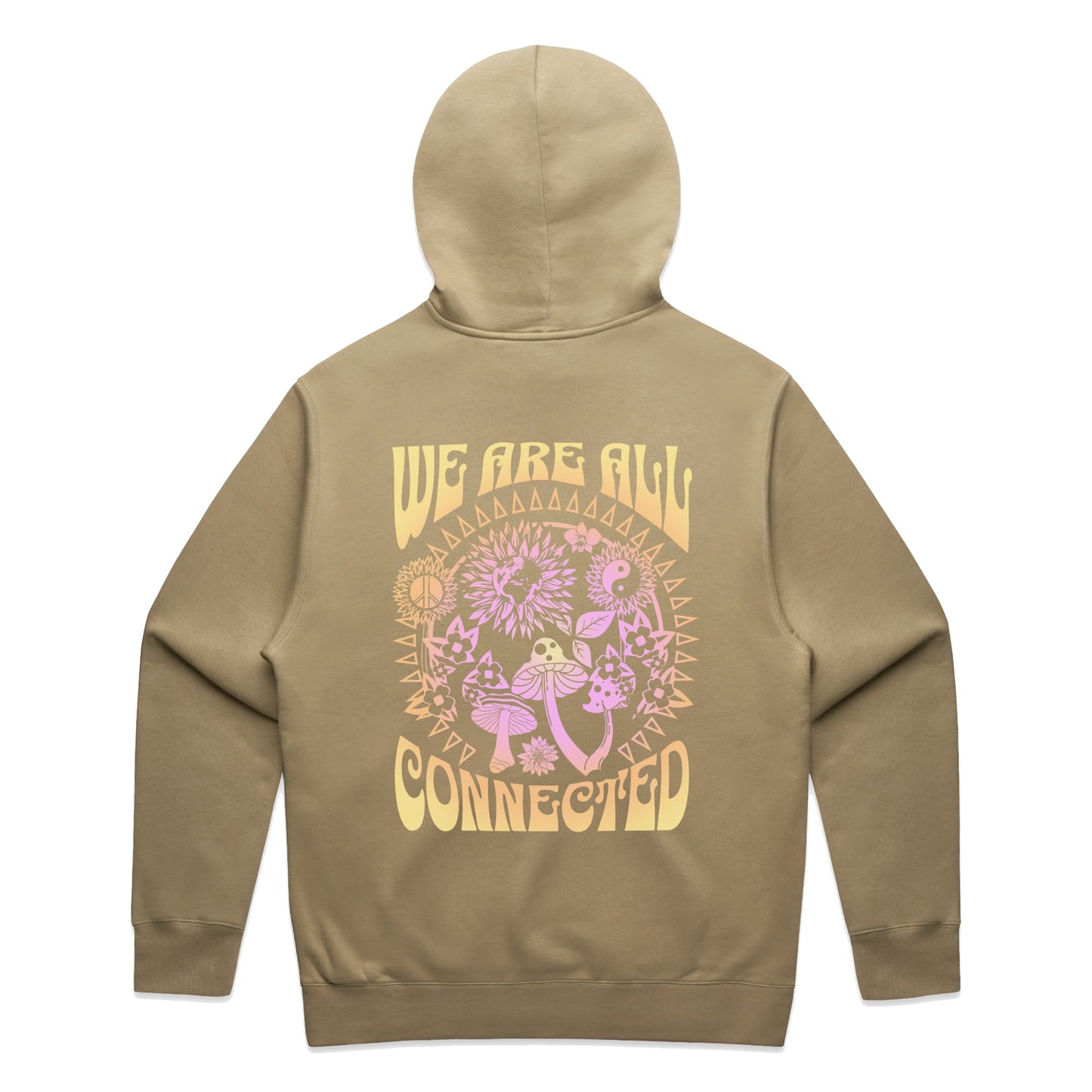 Sand "We Are All Connected" Hoodie