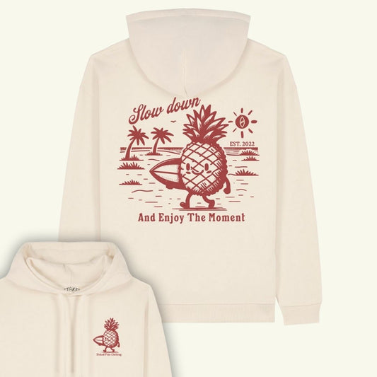 Organic "STOKED PIÑA" Hoodie