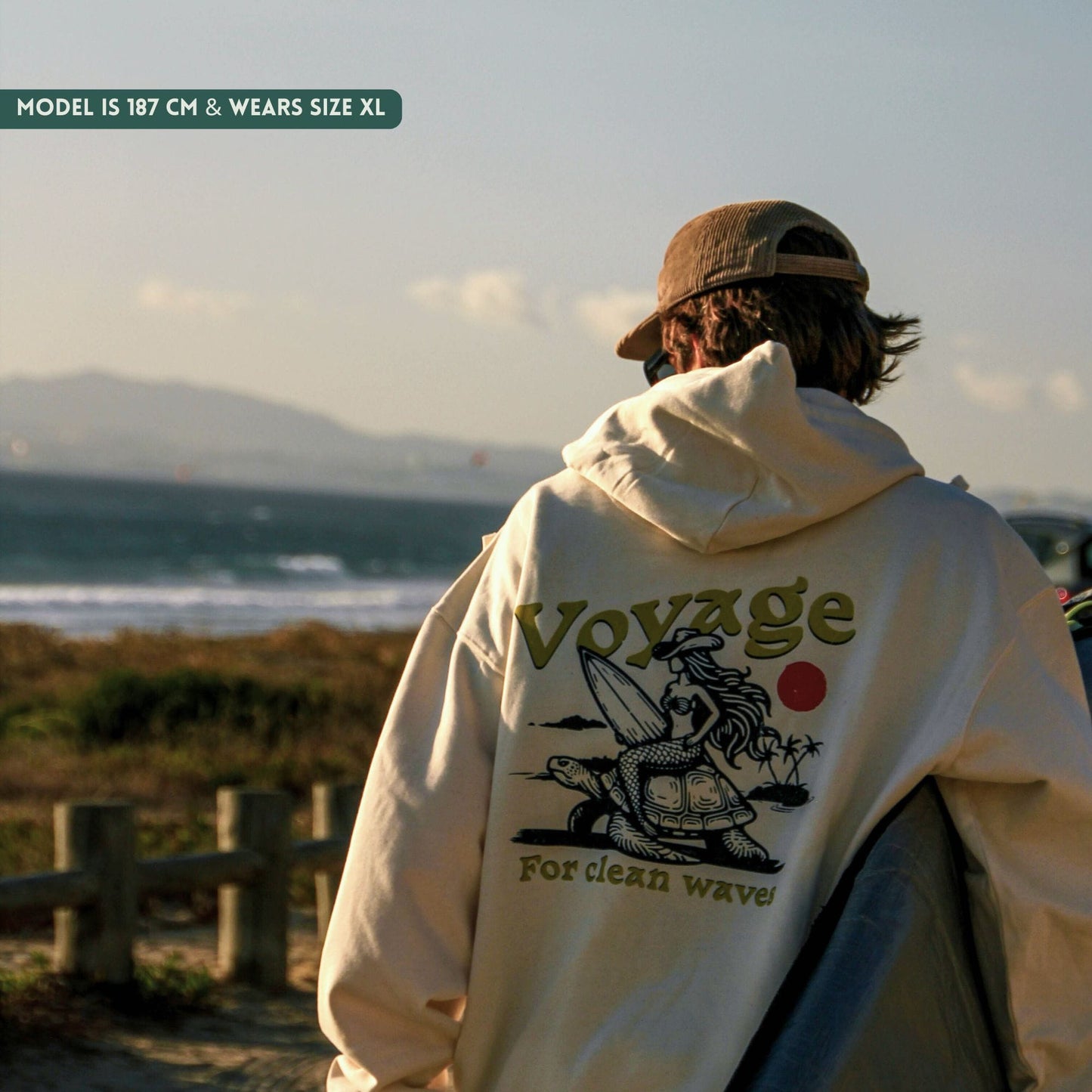 Organic "VOYAGE" Hoodie