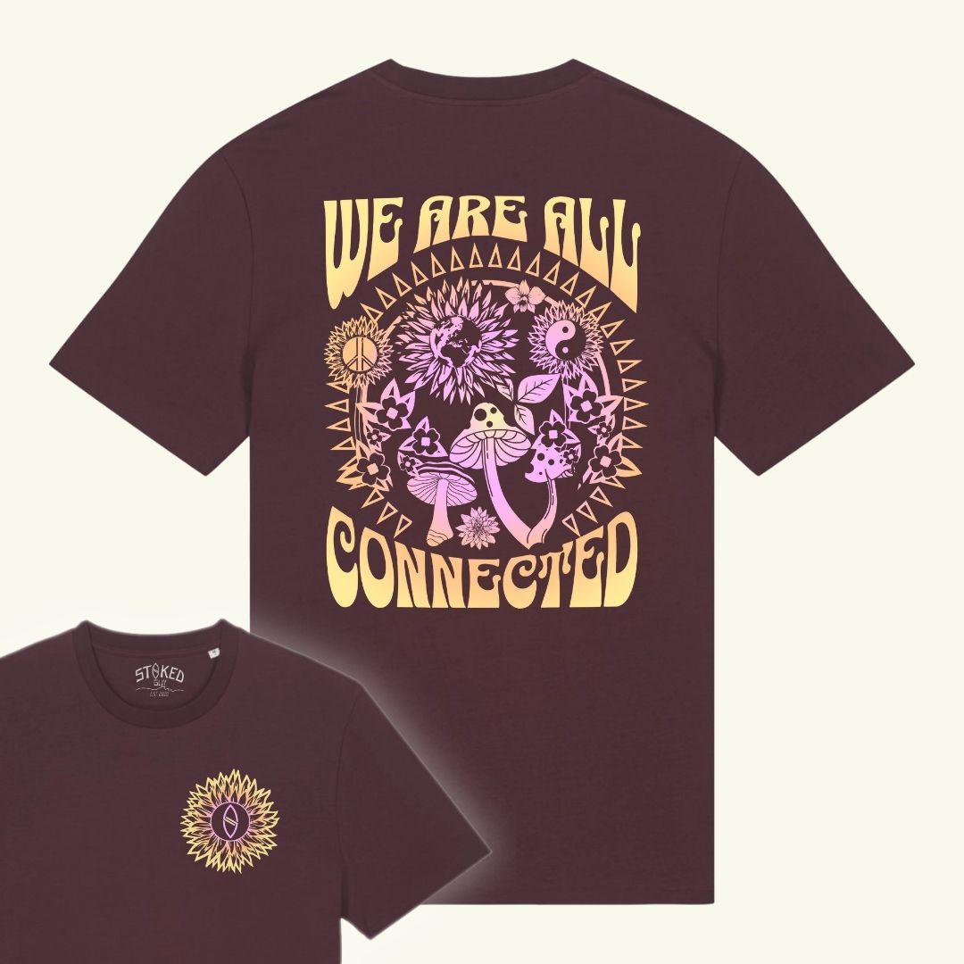 Organic "CONNECTED" Tee