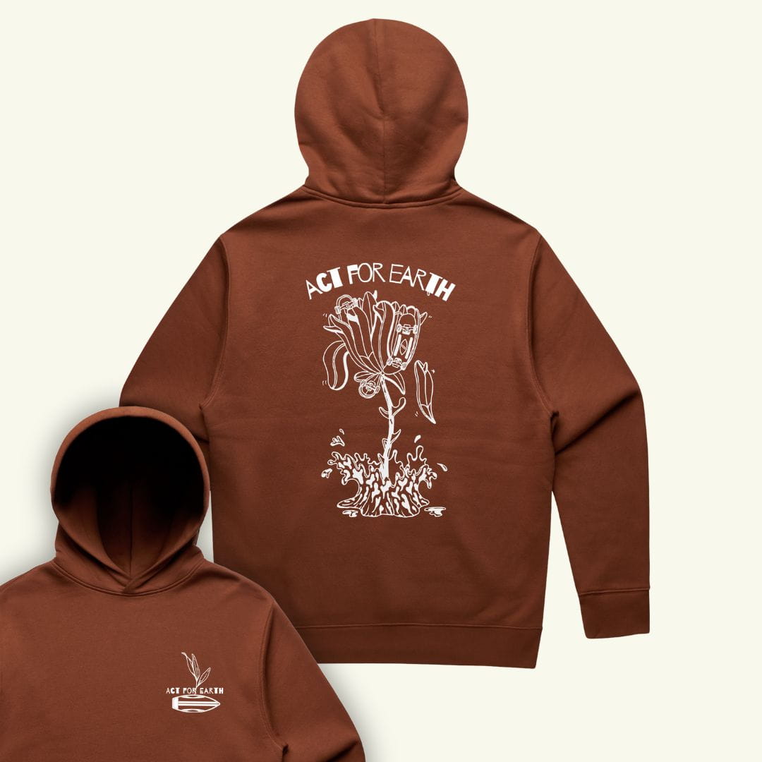 Eco Blend "ACT FOR EARTH" Hoodie
