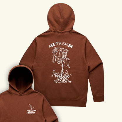 Eco Blend "ACT FOR EARTH" Hoodie