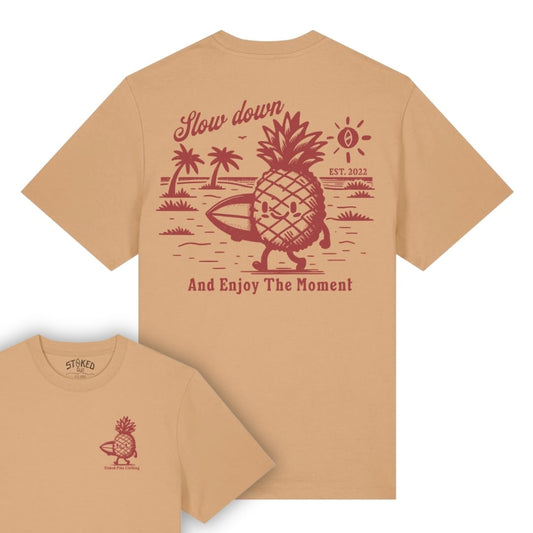 Latte "Stoked Piña" Organic Tee
