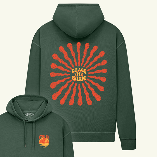 Organic "CHASE THE SUN" Hoodie