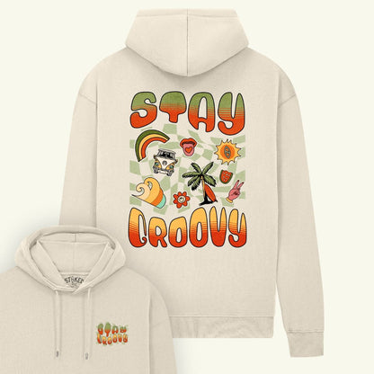 Organic "STAY GROOVY" Hoodie