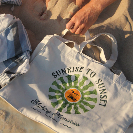 Organic "MAKING MEMORIES" Shopping Bag