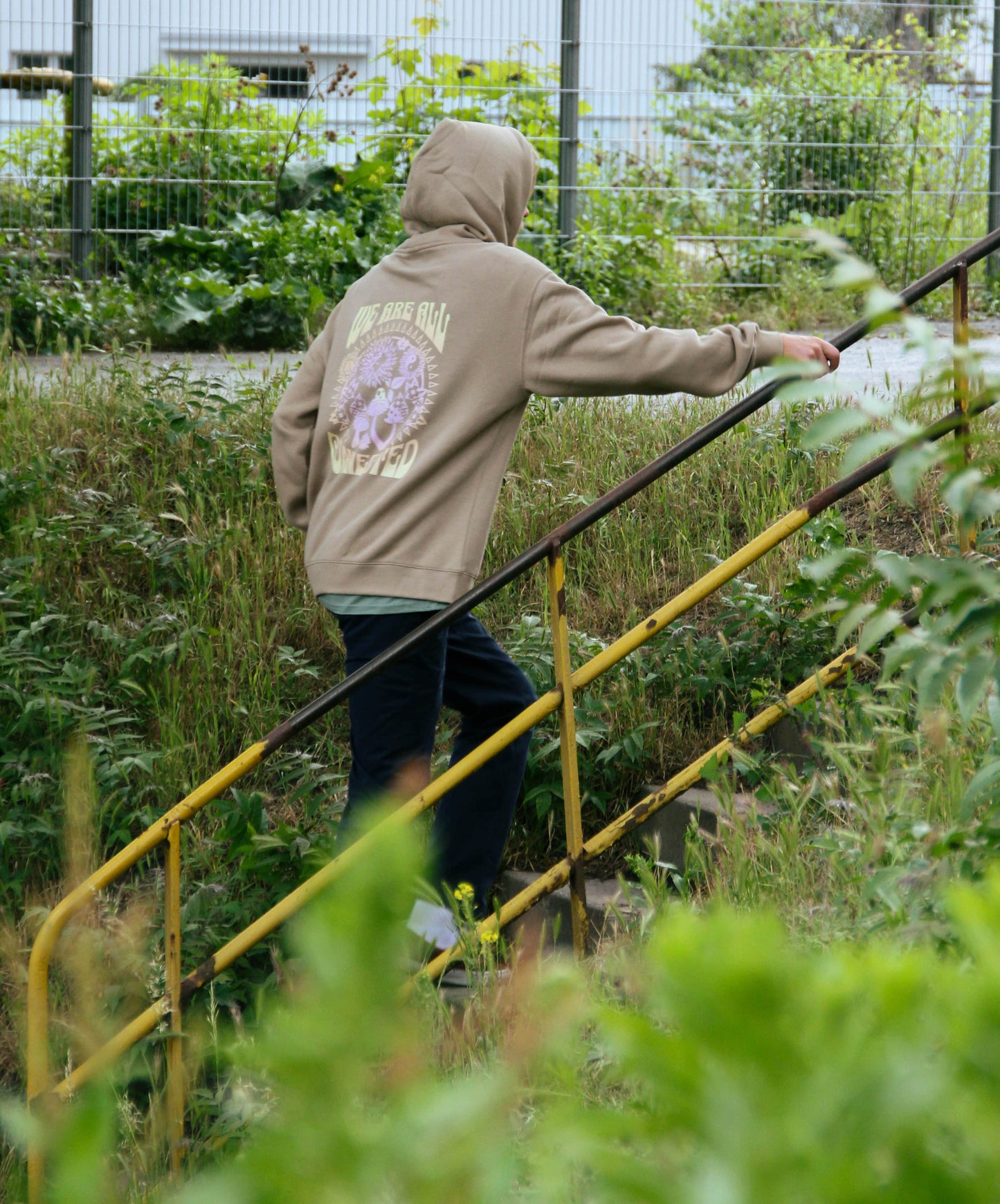 Sand "We Are All Connected" Hoodie