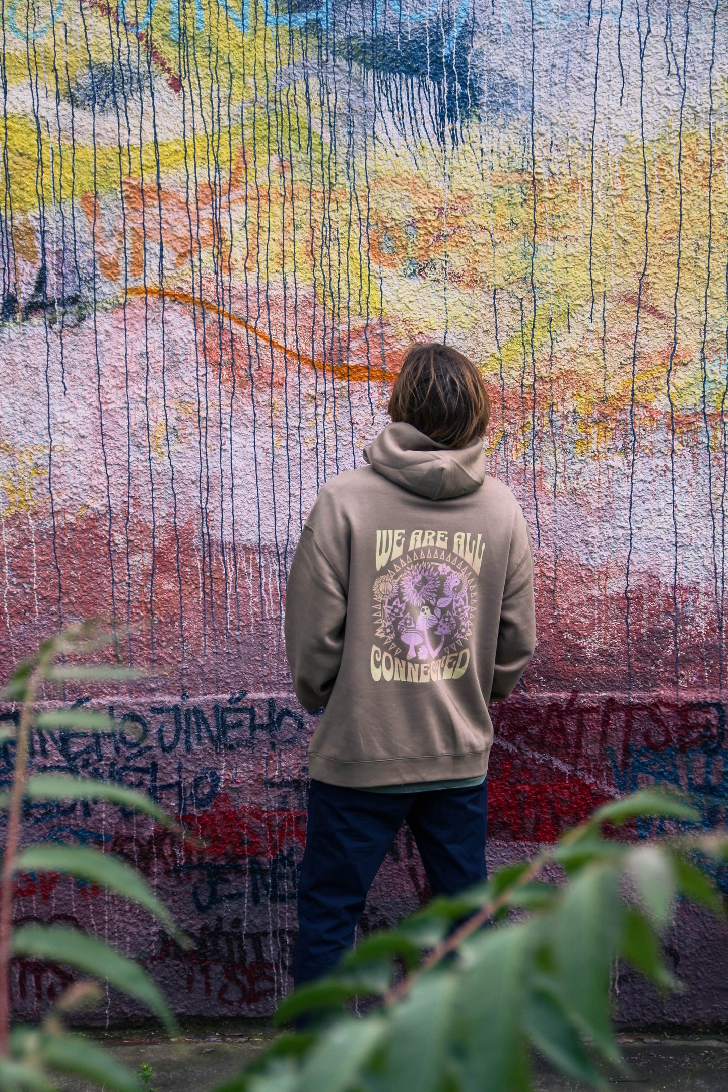 Sand "We Are All Connected" Hoodie