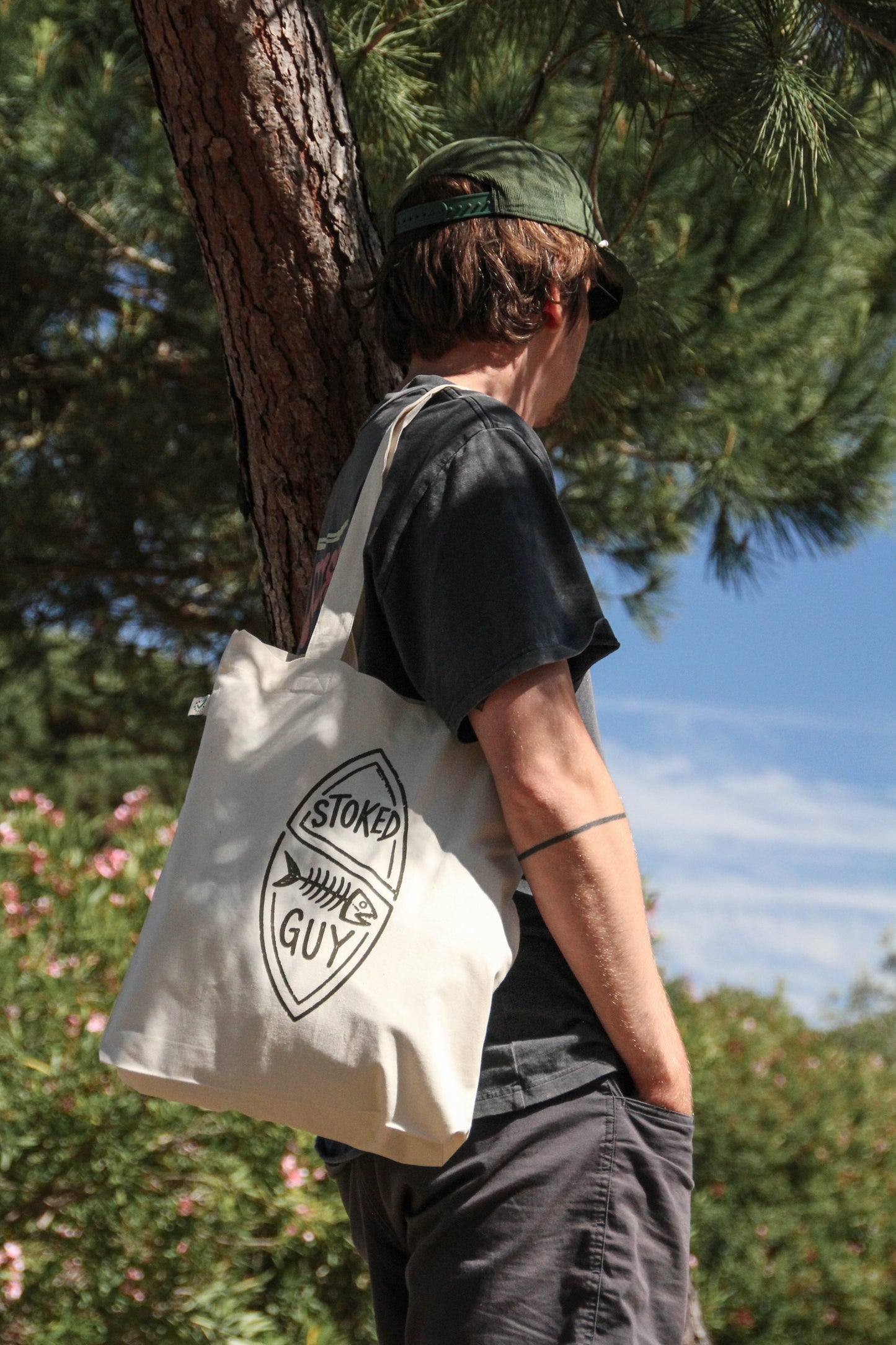 Organic "FISH BOARD" Tote Bag