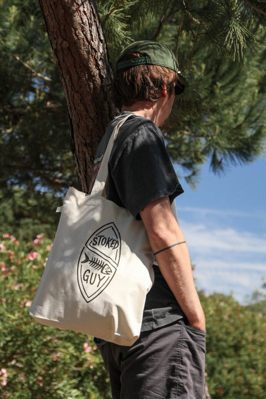 Organic "FISH BOARD" Tote Bag
