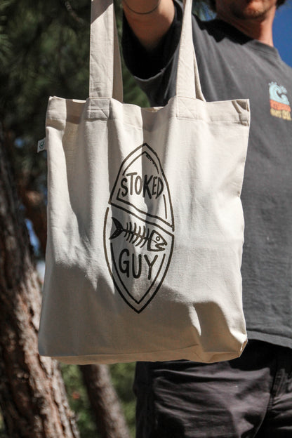 Organic "FISH BOARD" Tote Bag